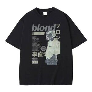 Frank Ocean Blond Album T-Shirt - Vintage 90s Style Graphic Tee Retro R&B Fan 90